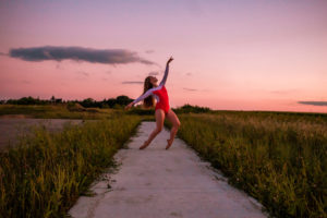 Minnesota Dance Photographer - Minnesota Young Dancer - Rochester Sunset